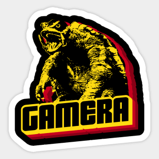 GROOVY GAMERA Sticker